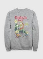 Marvel Fantastic Four Comic Vs Giganto Sweatshirt