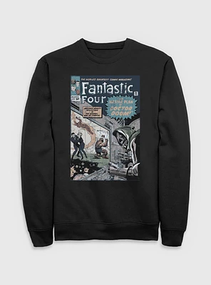 Marvel Fantastic Four Master Plan Of Doctor Doom Comic Sweatshirt