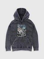 Marvel Fantastic Four Master Plan Of Doctor Doom Comic Mineral Wash Hoodie