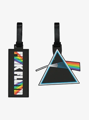FUL Pink Floyd Prism Logo 2-Piece Luggage Tag Set