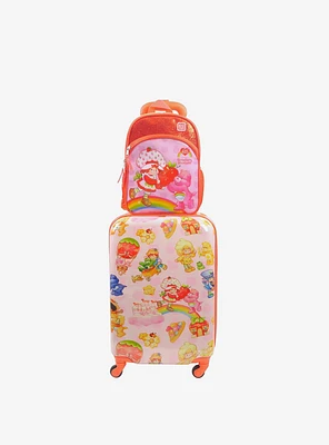 FUL Strawberry Shortcake x Care Bears 2-Piece Suitcase & Backpack Set