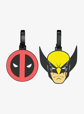 FUL Marvel Deadpool & Wolverine 2-Piece Luggage Tag Set