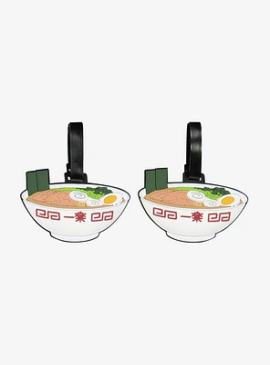 Naruto Shippuden Ichiraku Ramen Bowl 2-Piece Luggage Tag Set