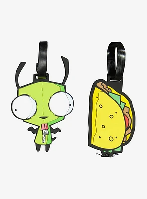 Invader Zim GIR & Taco 2-Piece Luggage Tag Set