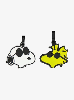 Peanuts Snoopy & Woodstock 2-Piece Luggage Tag Set