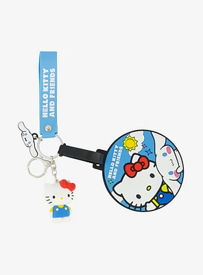 Sanrio Hello Kitty & Cinnamoroll Luggage Tag & Lanyard Set