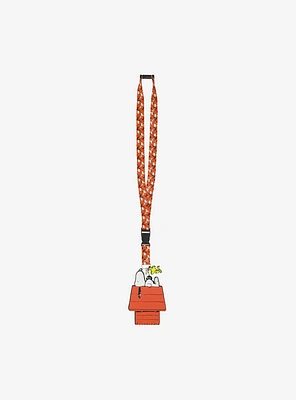 Peanuts Snoopy & Woodstock Doghouse Lanyard