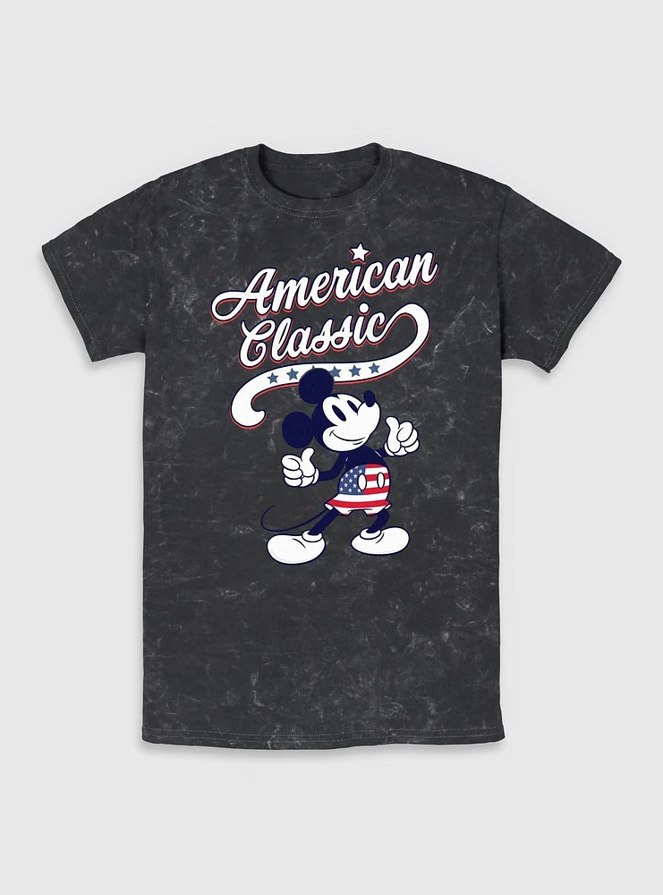 Disney Mickey Mouse American Classic Mineral Wash T-Shirt