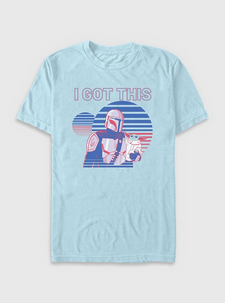 Star Wars The Mandalorian Got Stripes Garment Dye T-Shirt
