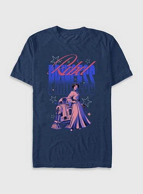 Star Wars Rebel Princess Stars Garment Dye T-Shirt