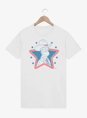 The Simpsons Western Star Homer T-Shirt