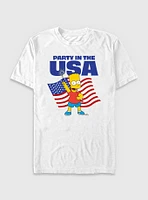 The Simpsons Partying Bart T-Shirt