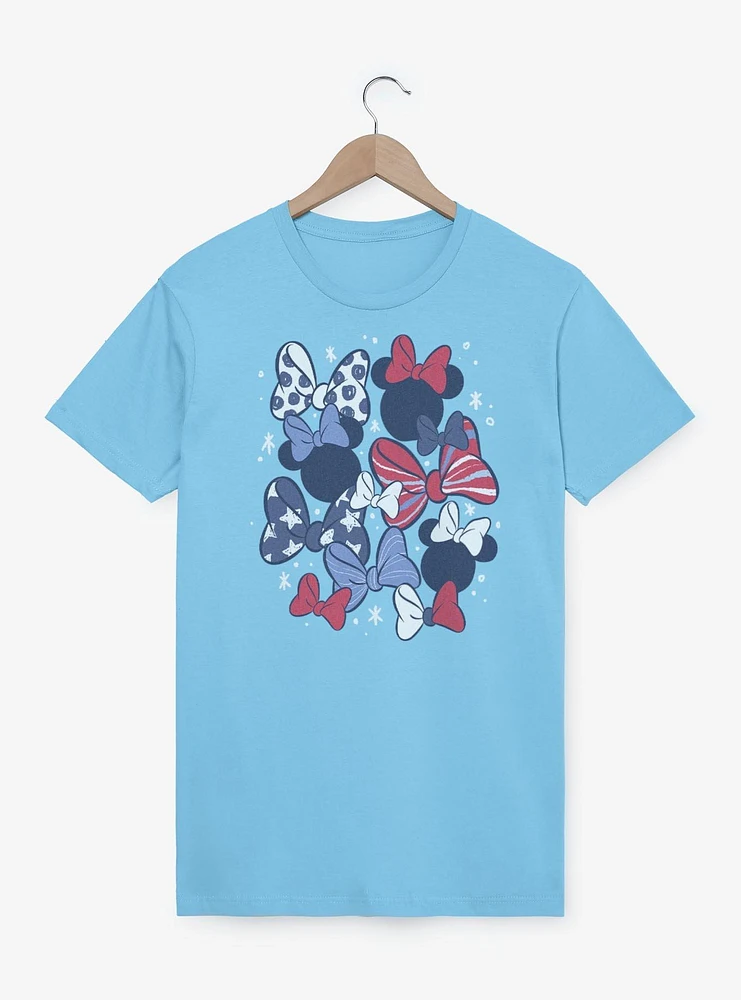 Disney Minnie Mouse Red White and Bow T-Shirt