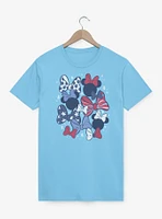 Disney Minnie Mouse Red White and Bow T-Shirt