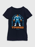 Marvel The Fantastic Four: First Steps Ever-Lovin Blue-Eyed Thing Youth Girls T-Shirt