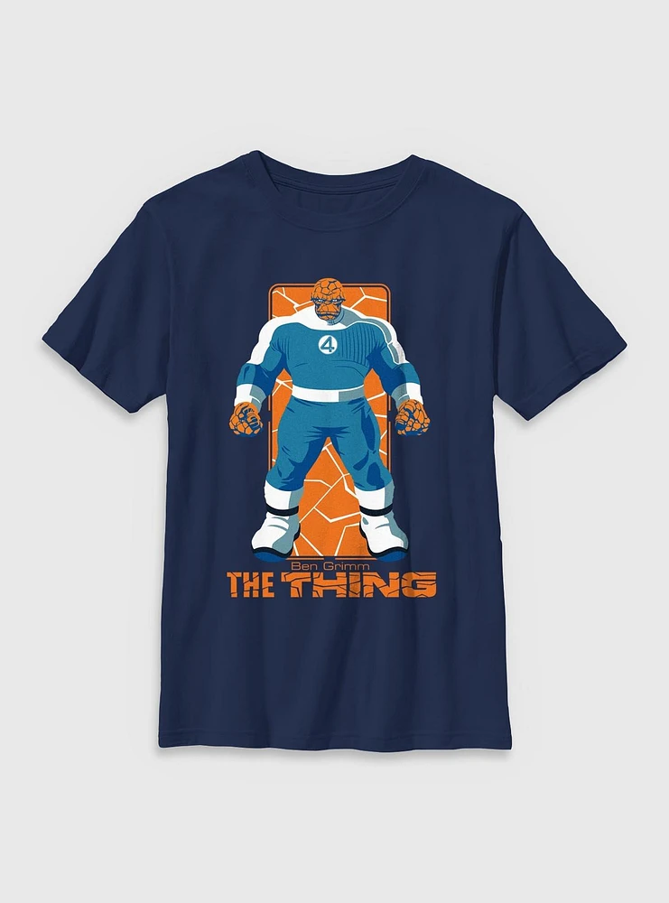Marvel The Fantastic Four: First Steps Thing Ben Grimm Youth T-Shirt