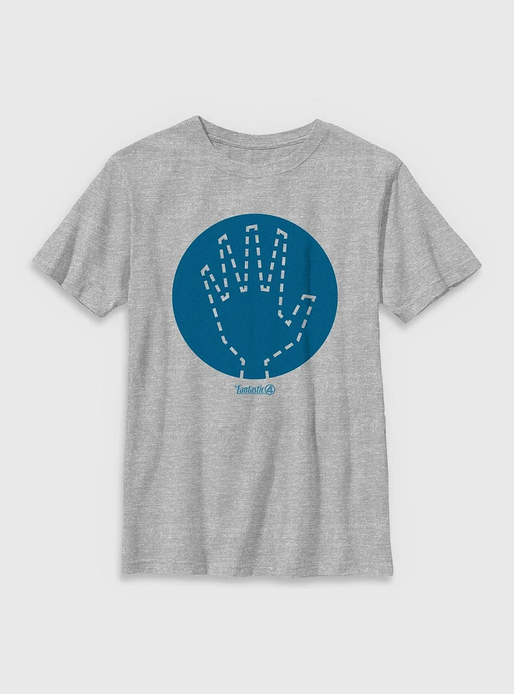 Marvel The Fantastic Four: First Steps Invisible Woman Icon Youth T-Shirt