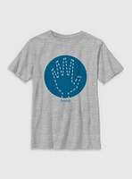 Marvel The Fantastic Four: First Steps Invisible Woman Icon Youth T-Shirt