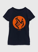 Marvel The Fantastic Four: First Steps Human Torch Icon Youth Girls T-Shirt