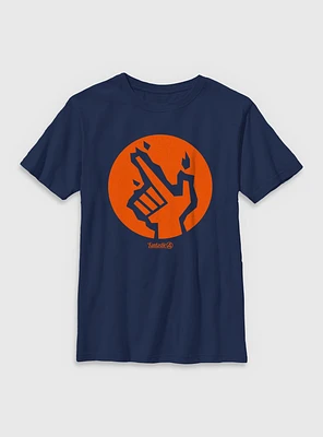 Marvel The Fantastic Four: First Steps Human Torch Icon Youth T-Shirt