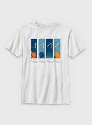 Marvel The Fantastic Four: First Steps Future Foundation Youth T-Shirt