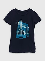 Marvel The Fantastic Four: First Steps Ready For Launch Youth Girls T-Shirt
