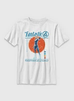 Marvel The Fantastic Four: First Steps Together As A Family Susan Storm Invisible Woman Youth T-Shirt