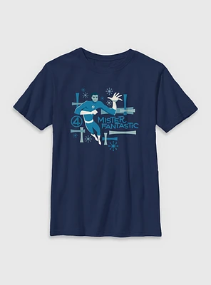 Marvel The Fantastic Four: First Steps Mister Vintage Youth T-Shirt