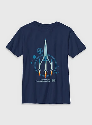 Marvel The Fantastic Four: First Steps Future Foundation Rocket Youth T-Shirt