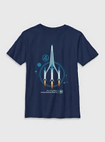Marvel The Fantastic Four: First Steps Future Foundation Rocket Youth T-Shirt