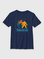 Marvel The Fantastic Four: First Steps Team Silhouette Youth T-Shirt