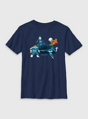 Marvel The Fantastic Four: First Steps City Youth T-Shirt