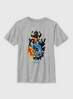 Marvel The Fantastic Four: First Steps Galactus Vs. Four Youth T-Shirt