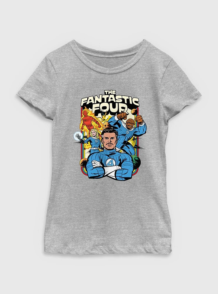 Marvel The Fantastic Four: First Steps Comic Youth Girls T-Shirt
