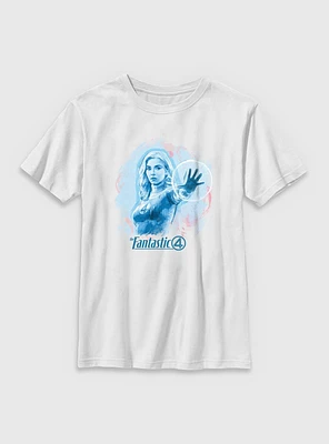 Marvel The Fantastic Four: First Steps Susan Storm Hero Invisible Woman Youth T-Shirt