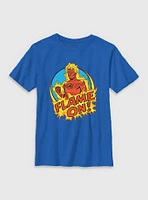 Marvel The Fantastic Four: First Steps Flame On Human Torch Youth T-Shirt