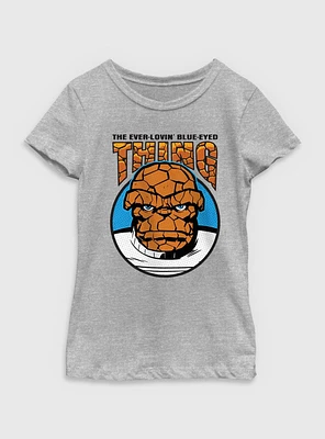 Marvel The Fantastic Four: First Steps Thing Ever-Lovin' Youth Girls T-Shirt