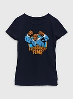 Marvel The Fantastic Four: First Steps Thing It's Clobberin' Time Youth Girls T-Shirt
