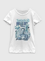 Marvel The Fantastic Four: First Steps Greatest Heroes Youth Girls T-Shirt