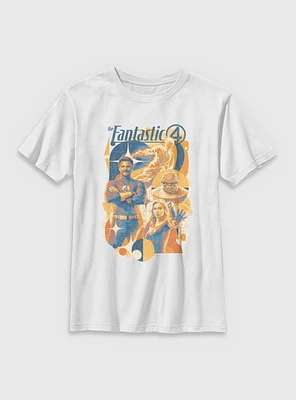 Marvel The Fantastic Four: First Steps Retro Poster Youth T-Shirt