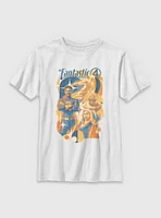 Marvel The Fantastic Four: First Steps Retro Poster Youth T-Shirt