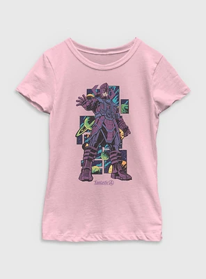 Marvel The Fantastic Four: First Steps Galactus Youth Girls T-Shirt