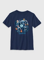 Marvel The Fantastic Four: First Steps Family Team Youth T-Shirt