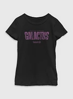 Marvel The Fantastic Four: First Steps Galactus Name Devourer Of Worlds Youth Girls T-Shirt