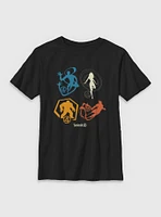 Marvel The Fantastic Four: First Steps Team Icons Youth T-Shirt