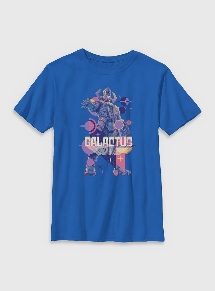 Marvel The Fantastic Four: First Steps Galactus Title Youth T-Shirt