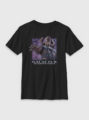 Marvel The Fantastic Four: First Steps Galactus Frame Youth T-Shirt