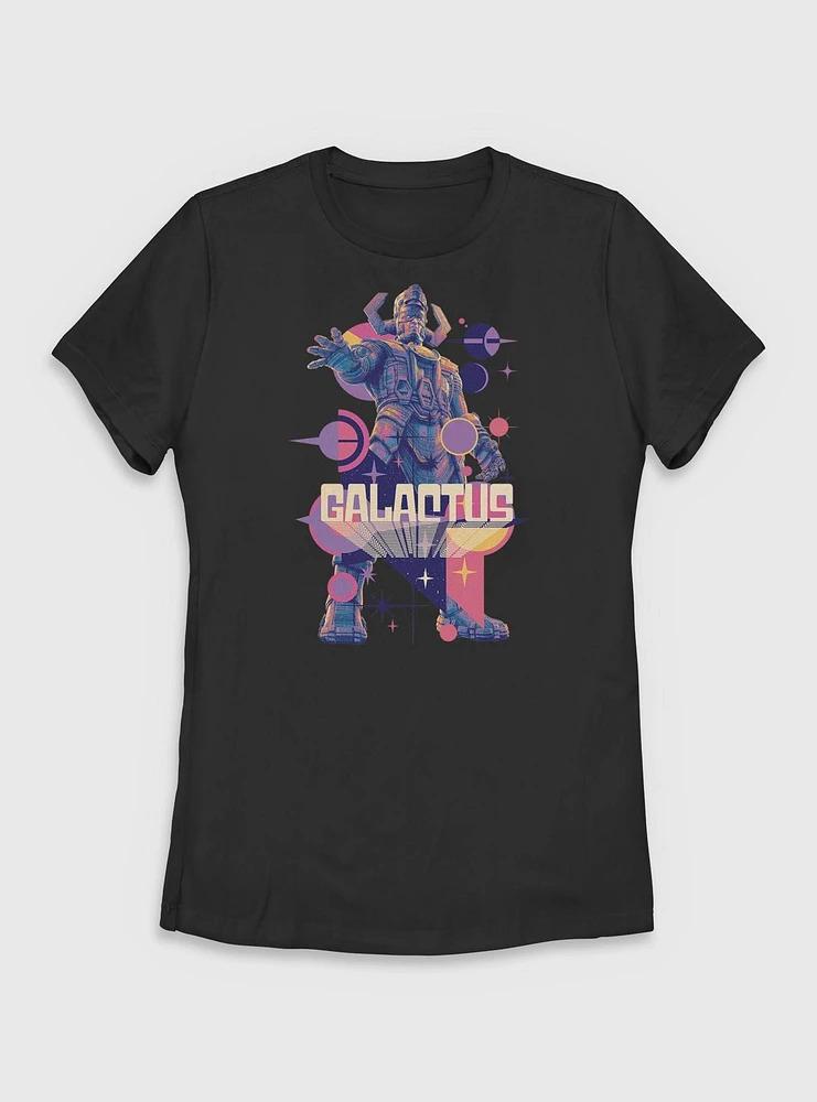 Marvel The Fantastic Four: First Steps Galactus Title Womens T-Shirt