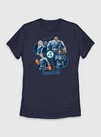 Marvel The Fantastic Four: First Steps Family Team Womens T-Shirt