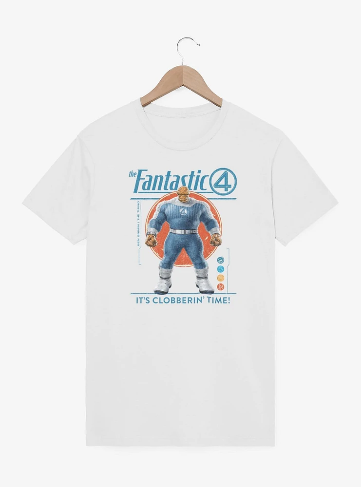 Marvel The Fantastic Four: First Steps It's Clobberin' Time Ben Grimm Thing T-Shirt